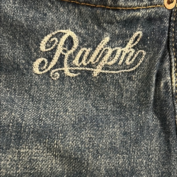 ✨Host pick✨Polo by Ralph Lauren Blue and Yellow Cartoon Patch Jeans - Picture 4 of 12